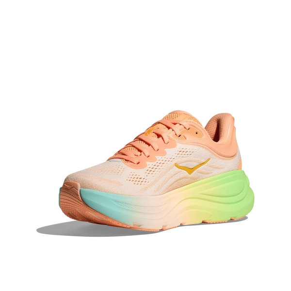 Hoka Bondi 9 - Frost/Pale Tangerine