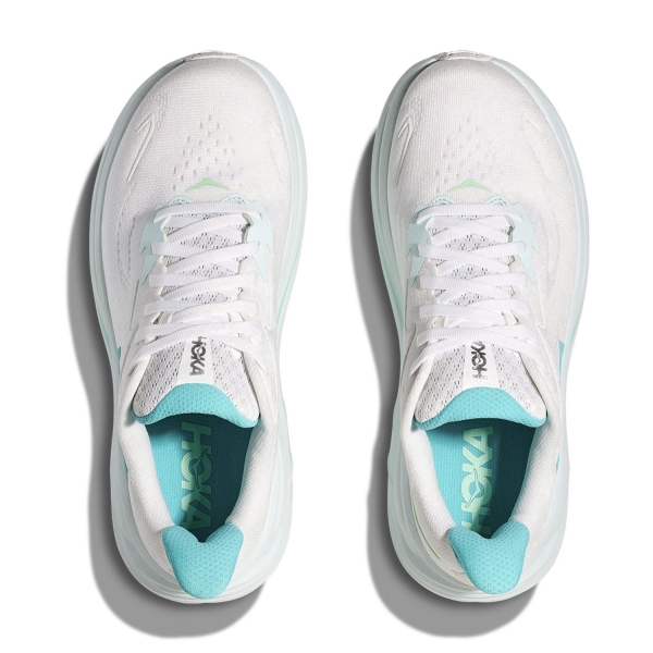 Hoka Clifton 10 - White/Cielo Blue