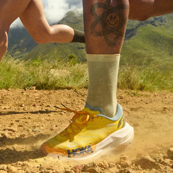 Hoka Mafate X - Zest/Mountain Fog