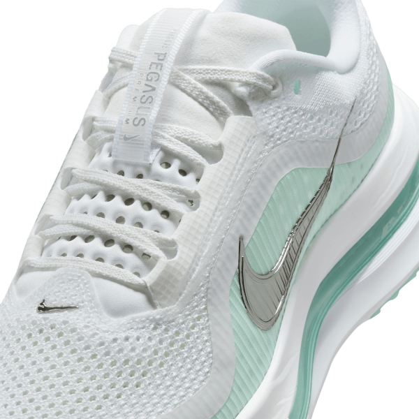 Nike Pegasus Premium - White/Metallic Silver/Mint Foam/Cannon