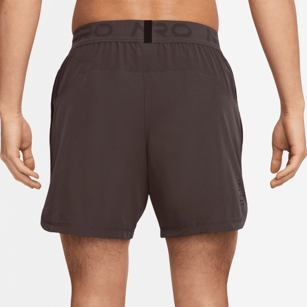 Nike Pro 6in Pantaloncini - Baroque Brown/Black