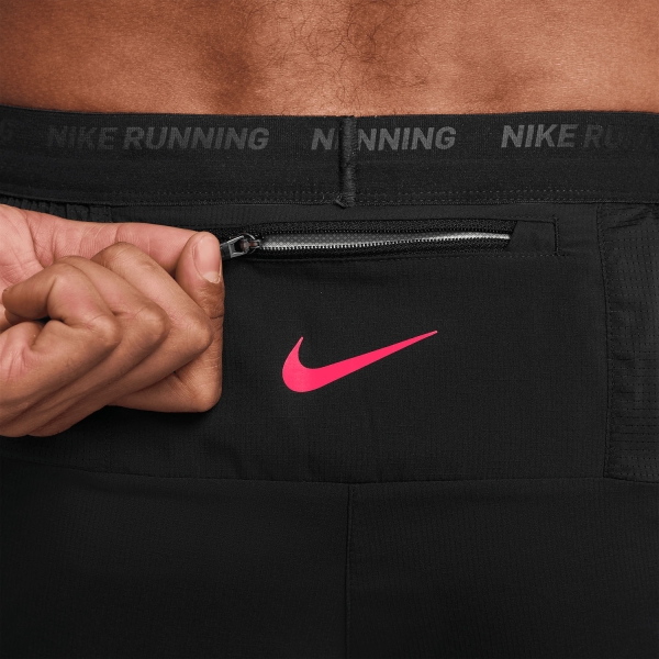 Nike Dri-FIT Energy Stride 5in Shorts - Black/Bright Crimson