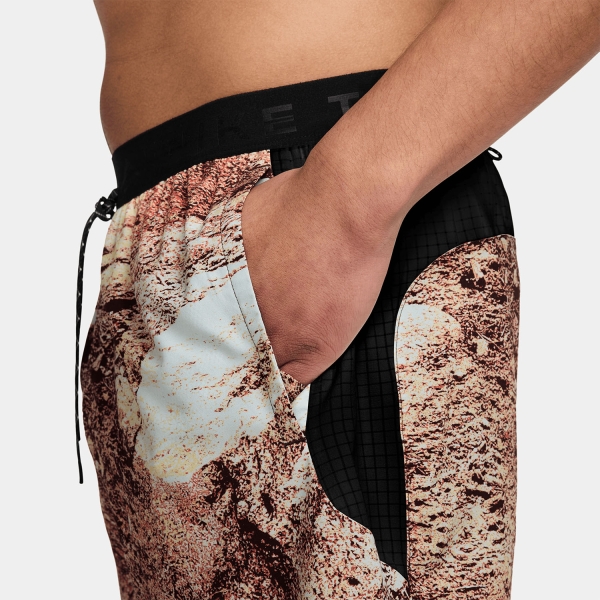 Nike Dri-FIT AOP 6in Pantaloncini - Sail/Black