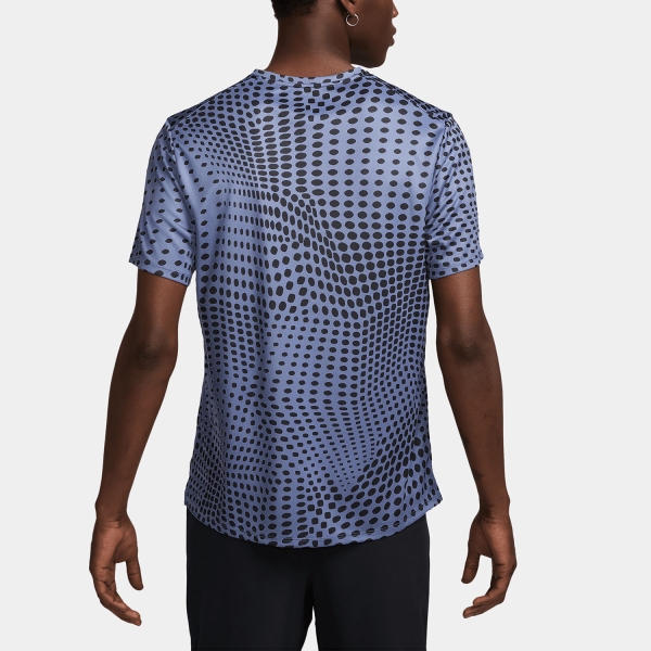 Nike Miler Graphic Camiseta - World Indigo/Reflective Silver