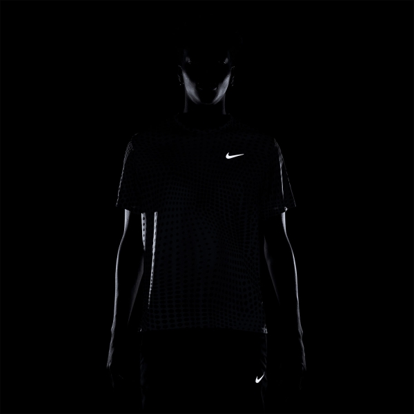 Nike Miler Graphic Camiseta - World Indigo/Reflective Silver