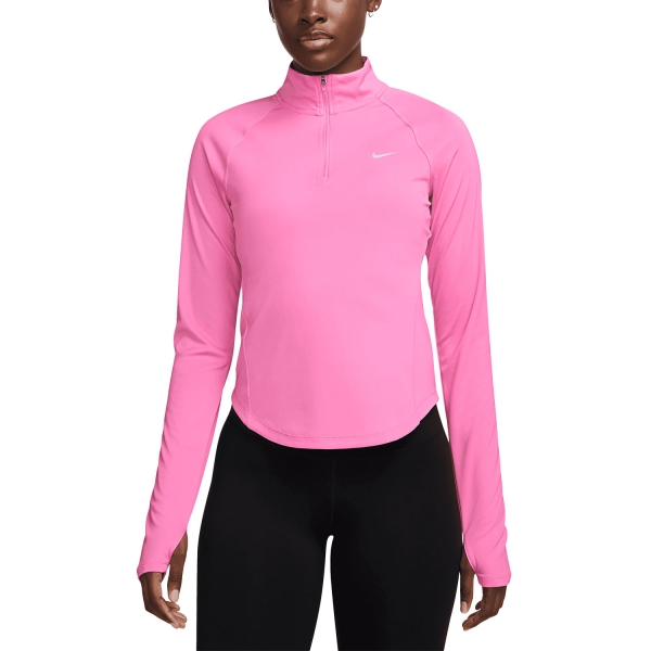 Maglia Running Donna Nike Tempo Swoosh Maglia  Playful Pink/White HV2842675