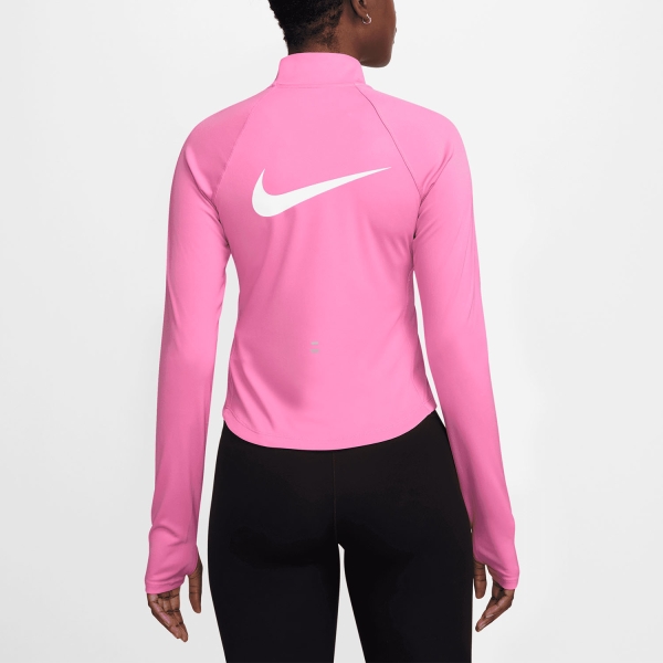 Nike Tempo Swoosh Shirt - Playful Pink/White