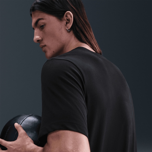 Nike Dri-FIT Pro Logo Maglietta - Black