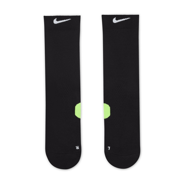 Nike Fast Midweight Calze - Black/Smoke Grey/White