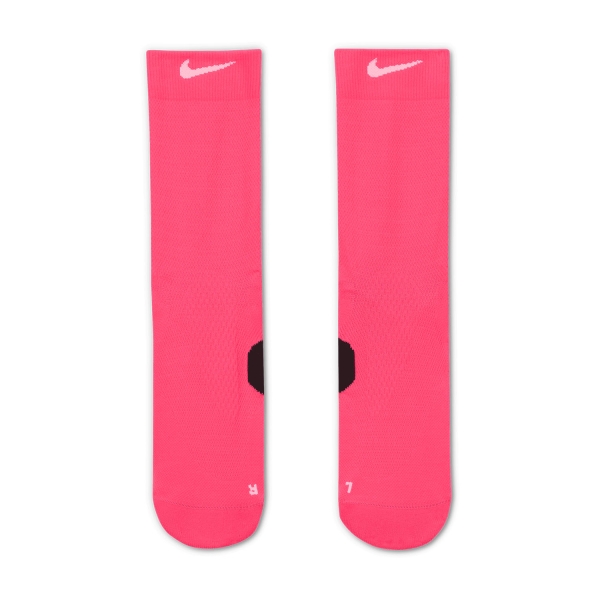 Nike Fast Midweight Calze - Hyper Pink/Black/White