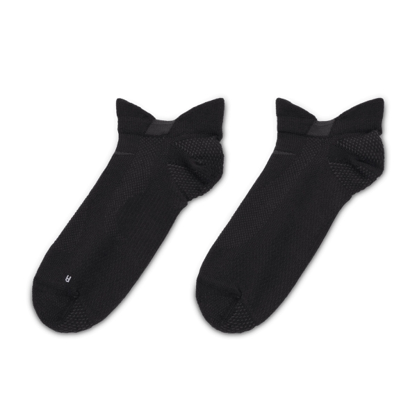 Nike Fast Performance Calze - Black/Dark Smoke Grey/Smoke Grey