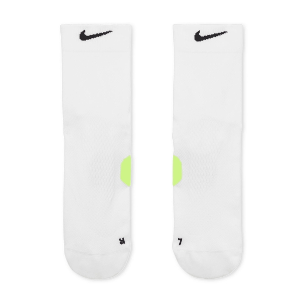 Nike Fast Calze - White/Volt/Black