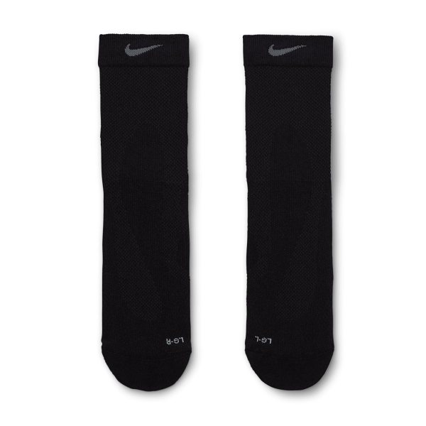 Nike Fast Logo Calze - Black/Pure Platinum/Smoke Grey
