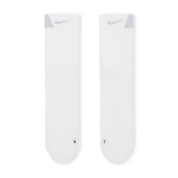 Nike Fast Logo Calze - White/Black/Pure Platinum
