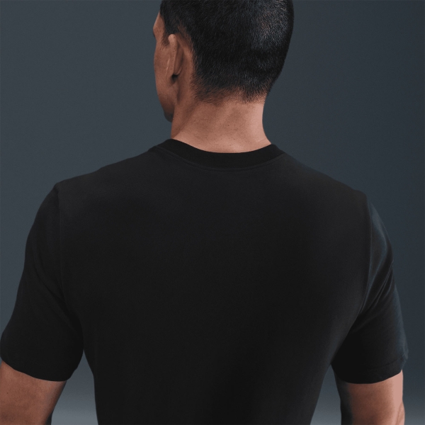 Nike Dri-FIT Swoosh Maglietta - Black/Bright Crimson