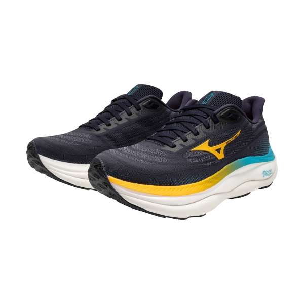 Mizuno Wave Sky 9 - Baritone Blue/Citrus/Capri Breeze