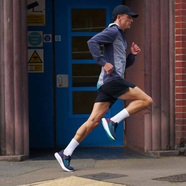 Mizuno Wave Rider 29 - Odyssey Gray/Capri Breeze/Calypso Coral