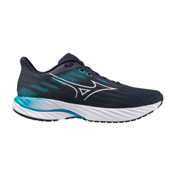 Zapatillas Running Estables Hombre Mizuno Wave Inspire 21  Odyssey Gray/White/Capri Breeze J1GC254451