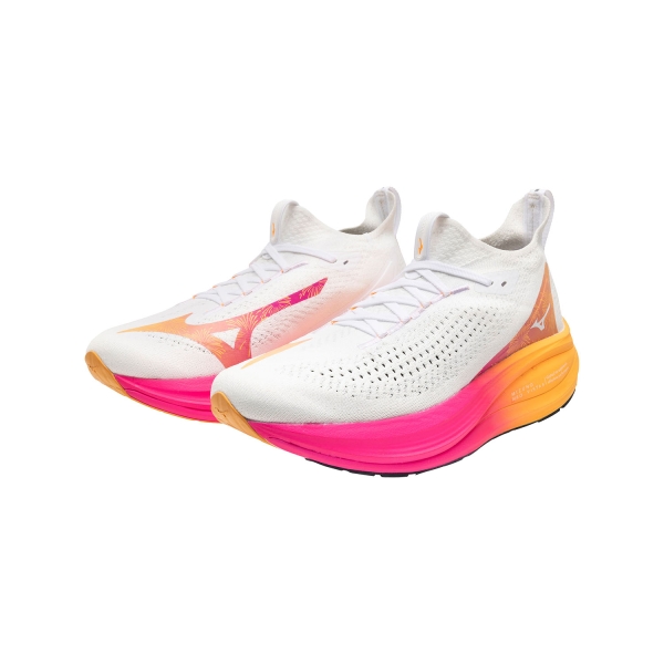 Mizuno Neo Vista 2 - White/Pink Tetra