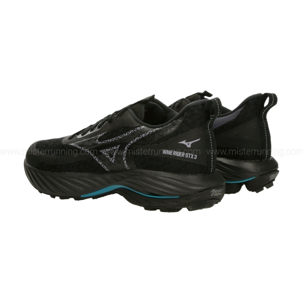 Mizuno Wave Rider GTX 3 - Black Sand/Odyssey Gray/Capri Breeze