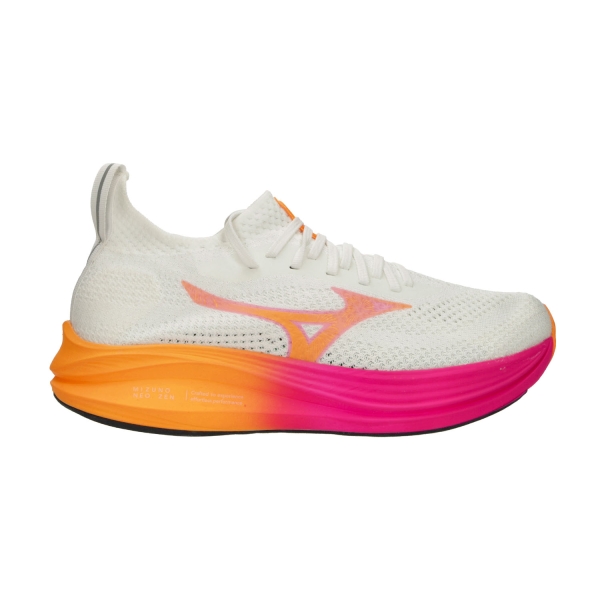 Scarpe Running Performance Uomo Mizuno Neo Zen Hanabi  White/Tang Orange/Pink Tetra J1GC258257