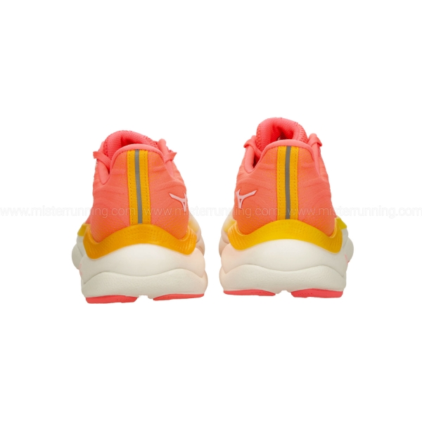Mizuno Wave Sky 9 - Striking Coral/Baseball White/Citrus