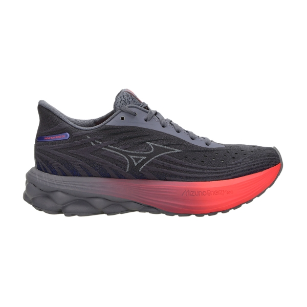 Scarpe Running Neutre Donna Mizuno Wave Skyrise 6  Blue Granite/Icelandic Blue/Striking Coral J1GD250971