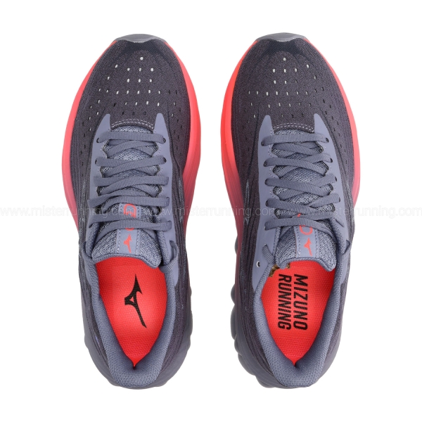 Mizuno Wave Skyrise 6 - Blue Granite/Icelandic Blue/Striking Coral