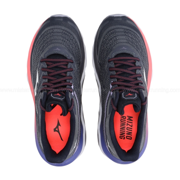 Mizuno Wave Horizon 8 - Odyssey Gray/White/Striking Coral
