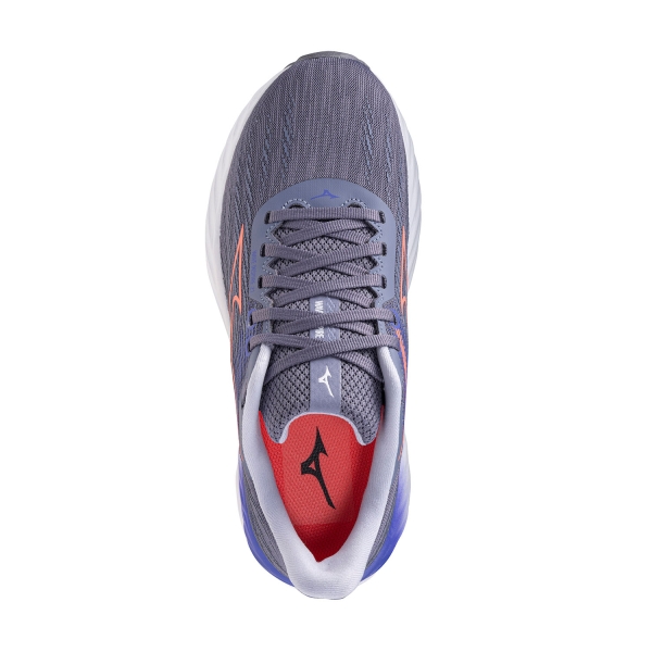 Mizuno Wave Inspire 21 - Blue Granite/Striking Coral/Iris Bloom