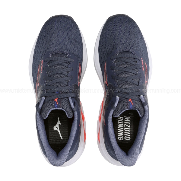Mizuno Wave Equate 9 - Odyssey Grey/Striking Coral/Blue Granite