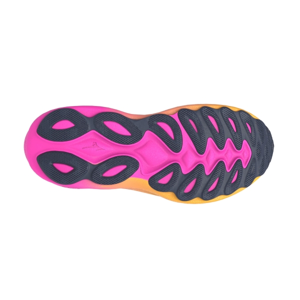 Mizuno Wave Sky 9 Hanabi - White/Tang Orange/Pink Tetra
