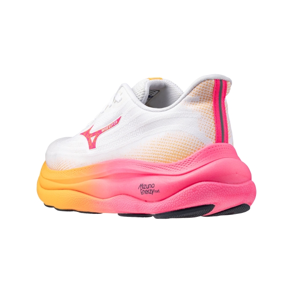 Mizuno Wave Sky 9 Hanabi - White/Tang Orange/Pink Tetra