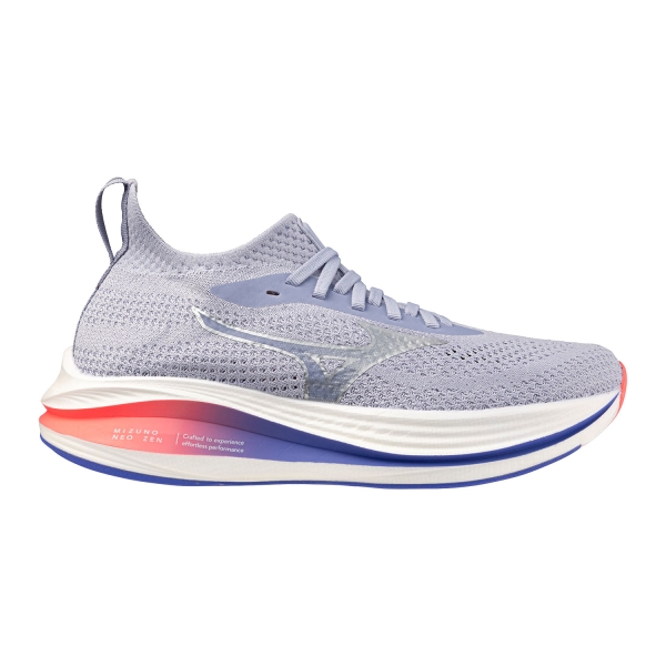 Scarpe Running Performance Donna Mizuno Neo Zen  Icelandic Blue/Silver/Striking Coral J1GD258671