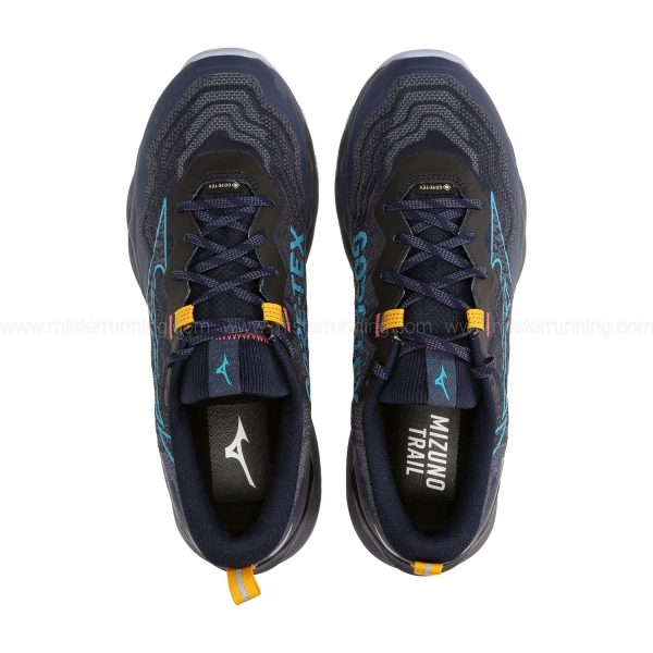 Mizuno Wave Daichi 9 GTX - Baritone Blue/Capri Breeze/Icelandic Blue