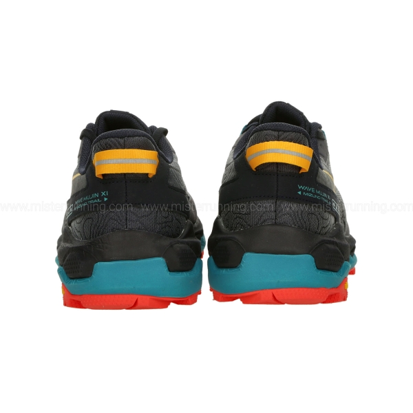 Mizuno Wave Mujin 11 - Odyssey Gray/Citrus/Fiery Coral 2