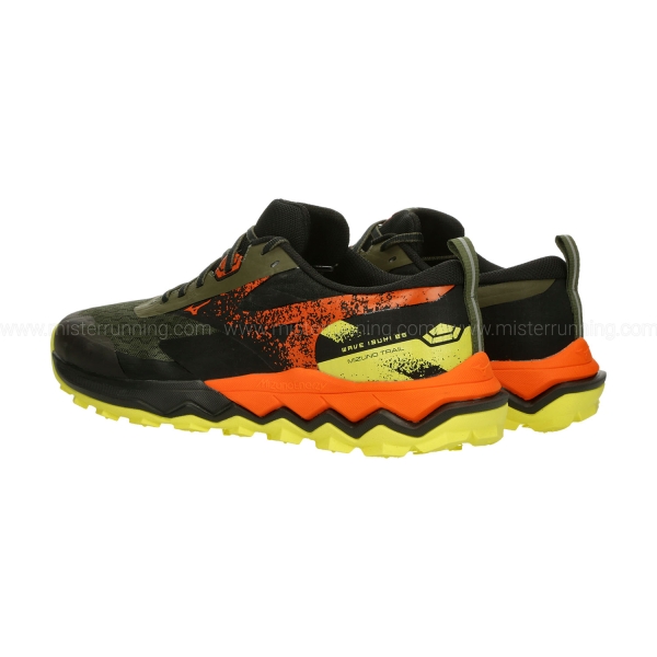Mizuno Wave Ibuki 5 - Grape Leaf/Exotic Orange/Lemon Tonic