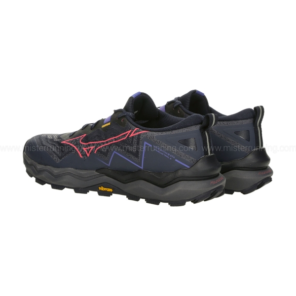 Mizuno Wave Daichi 9 GTX - Baritone Blue/Calypso Coral/Iris Bloom