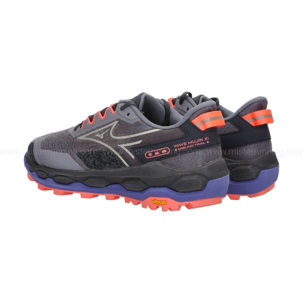 Mizuno Wave Mujin 11 - Blue Granite/Silver/Striking Coral