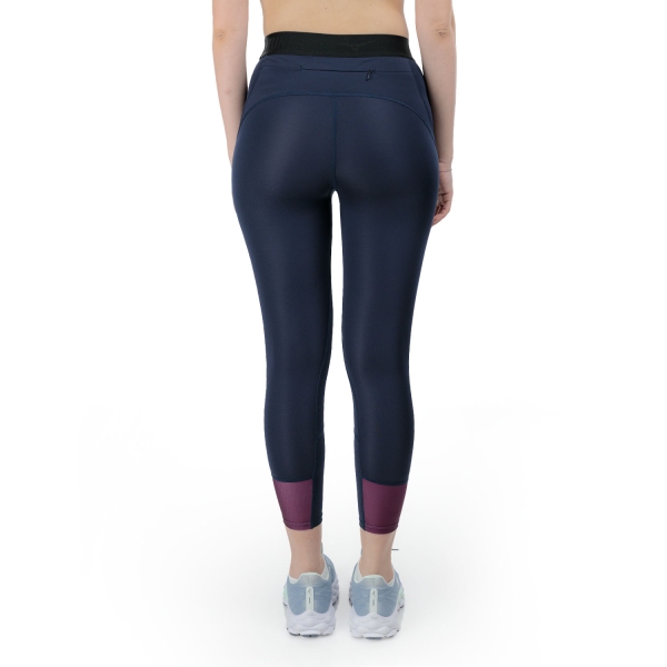 Mizuno Core Impulse 3/4 Tights - Baritone Blue