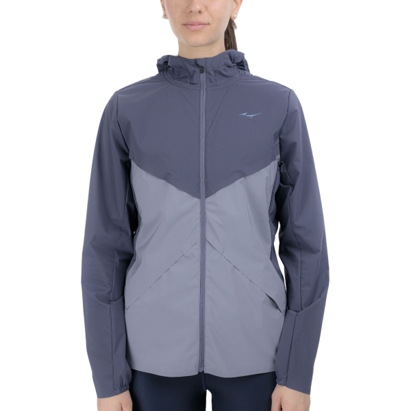 Giacca Running Donna Mizuno Tech Thermal Charge Giacca  Quicksilver J2GEC70106