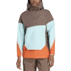 adidas Terrex Xploric 2.5L Climaproof Giacca - Earth Strata/Semi Flash Aqua/Semi Impact Orange
