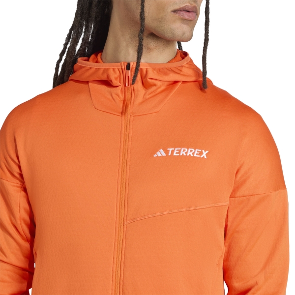 adidas Terrex Xperior CLIMAWARM Felpa - Semi Impact Orange