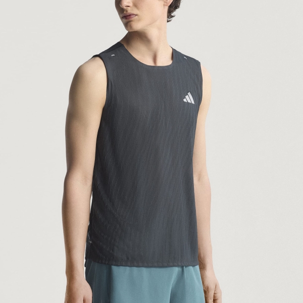 Canotta Running Uomo adidas 365 CLIMACOOL+ Canotta  Black/Grey Six JM5712