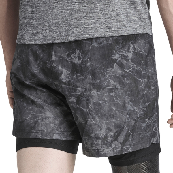 adidas OTR 2 in 1 4in Pantaloncini - Grey Four/Black