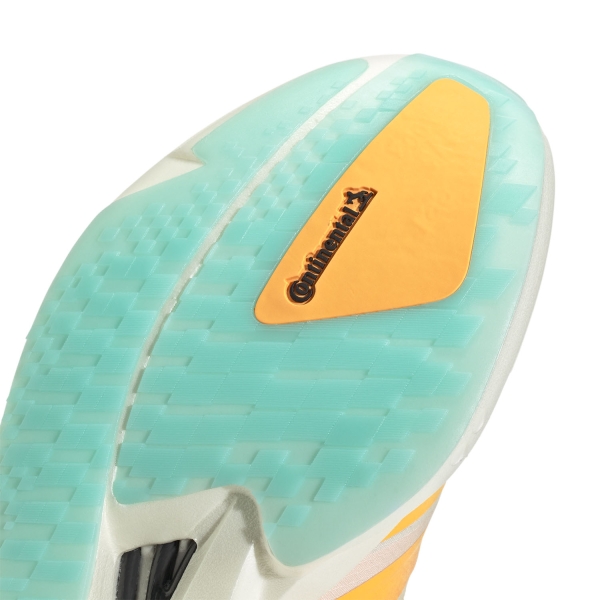 adidas adizero Takumi Sen 11 - Crystal Sand/Flash Orange/Flash Aqua