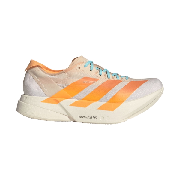 Scarpe Running Performance Donna adidas adizero adios Pro 4  Crystal Sand/Flash Orange/Flash Aqua JR1241