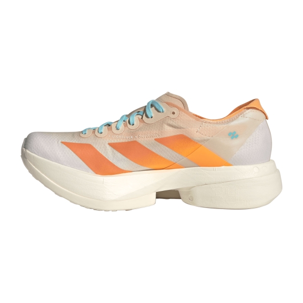 adidas adizero adios Pro 4 - Crystal Sand/Flash Orange/Flash Aqua