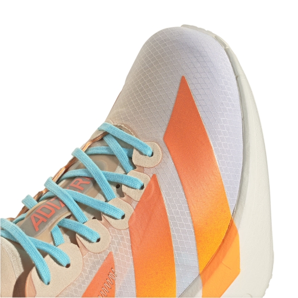 adidas adizero adios Pro 4 - Crystal Sand/Flash Orange/Flash Aqua