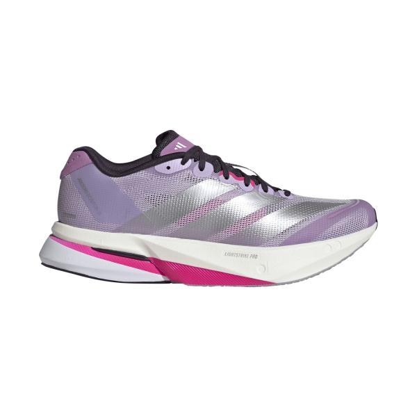 Scarpe Running Performance Donna adidas adizero Boston 13  Powder Plum/Silver Metallic/Shock Pink JS4955